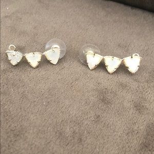 Kendra Scott Cuff Earring in Gold Drusy